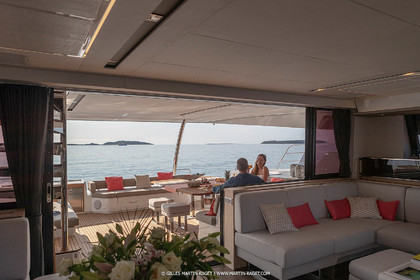 30 08 2018, Porto Vecchio (FRA, South Corsica) Chantier Fountaine-Pajot, Alegria 67