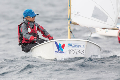 15 04 2016, Marseille (FRA,13), SNIM Dériveurs, Coupe Internationale de Printemps Optimist, Final Day