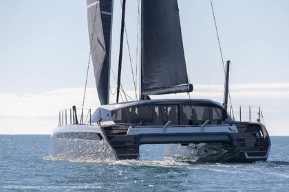 05 02 2019, La Grande Motte (FRA,34), Gunboat 68 sail testing  2