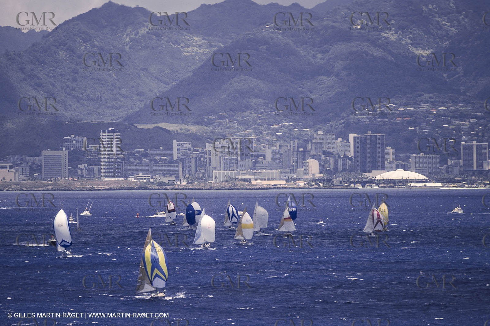 Sailing, Yachr Racing, Kenwood Cup , Honolulu, Hawaï