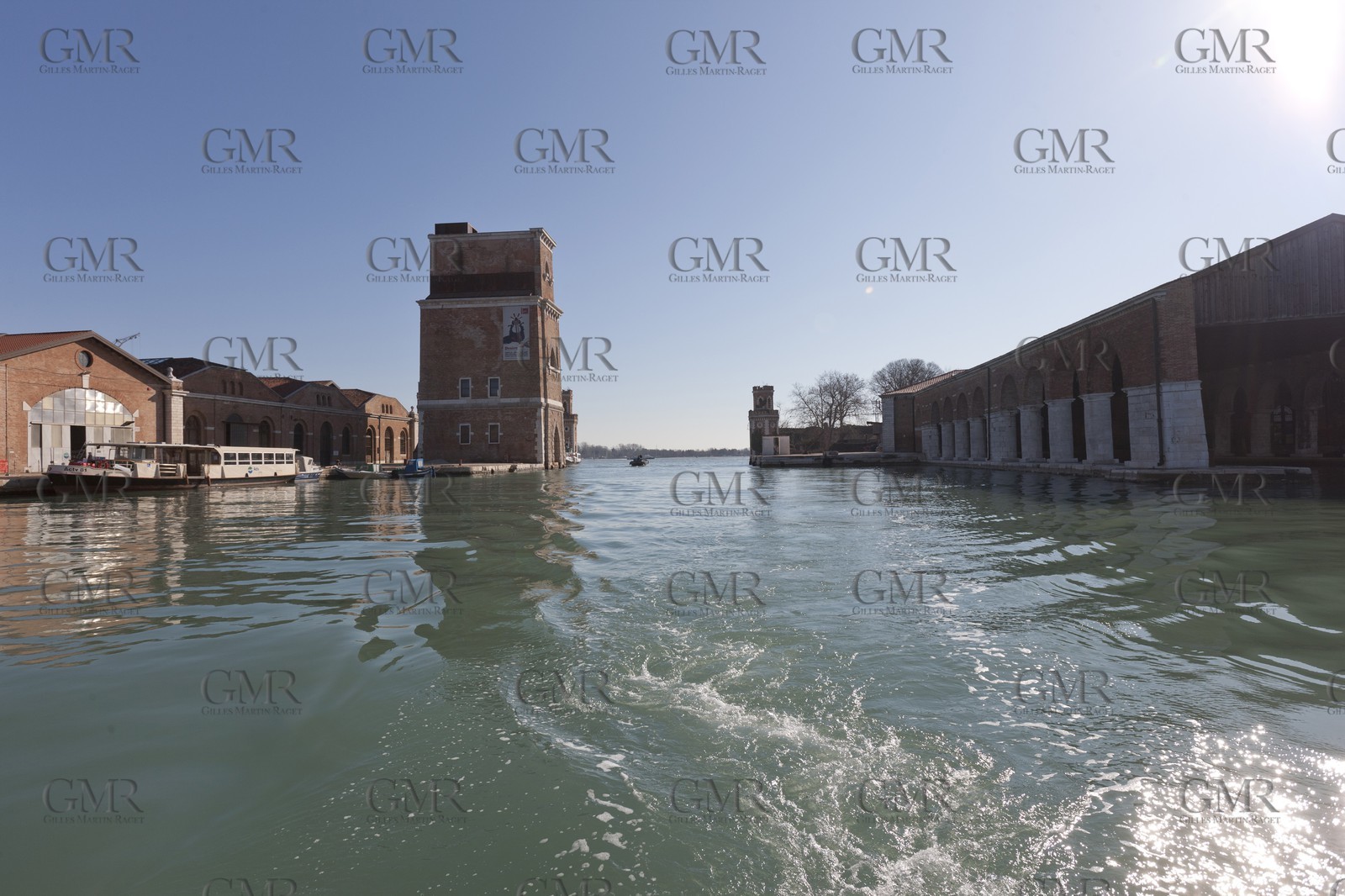 20 02 2012 - Venezia (ITA) - 34th America'sCup - Venezia 2012 America's Cup World Series - The Arsenale where the AC45 moorings, public village, media center and Club 45 will be located