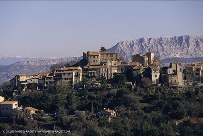 France, Provence, Pays d'Aix, Mimet