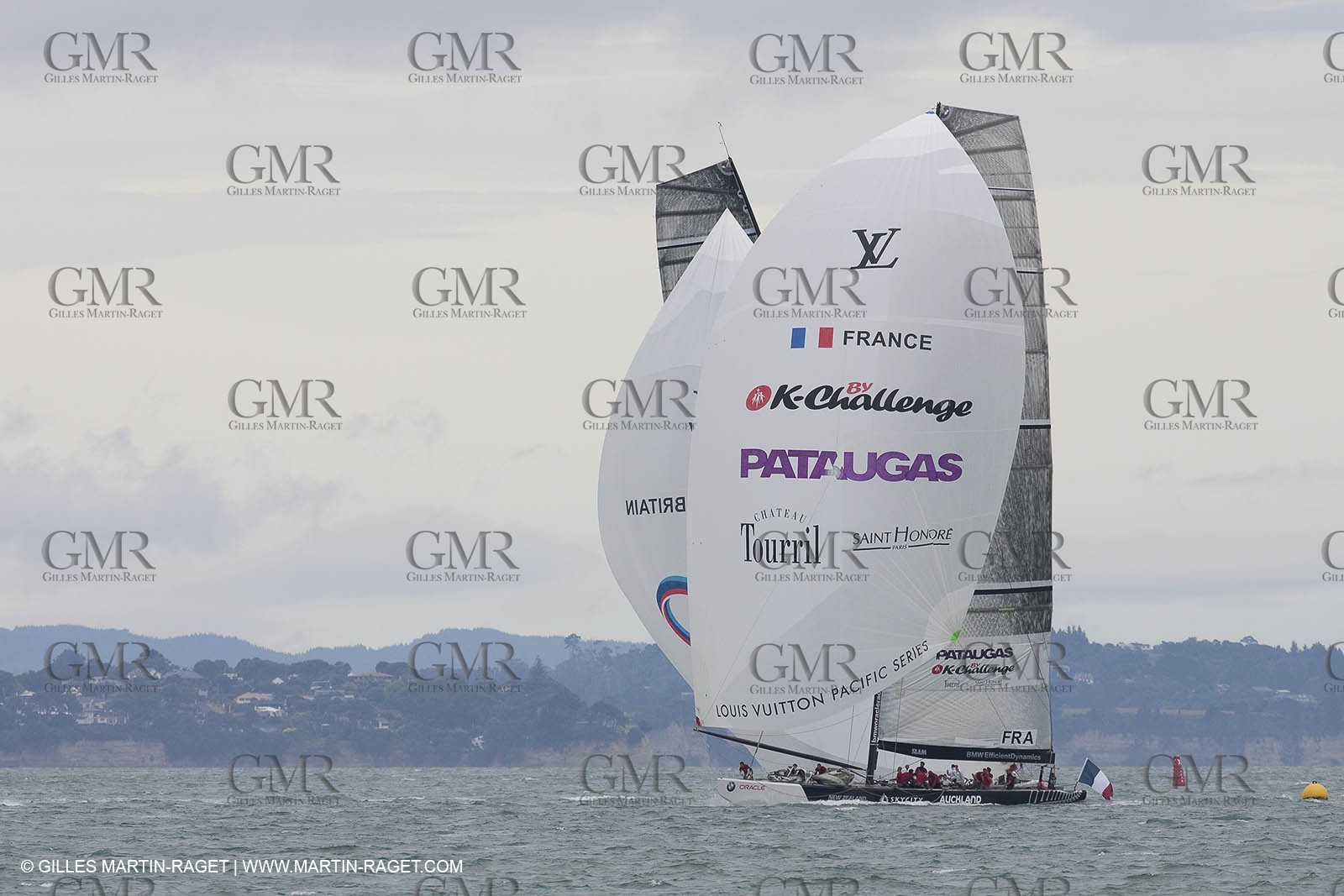 10 02 2009 - Auckland (NZL) -  Louis Vuitton Pacific Series -  Racing Day 10 - Round Robin 2