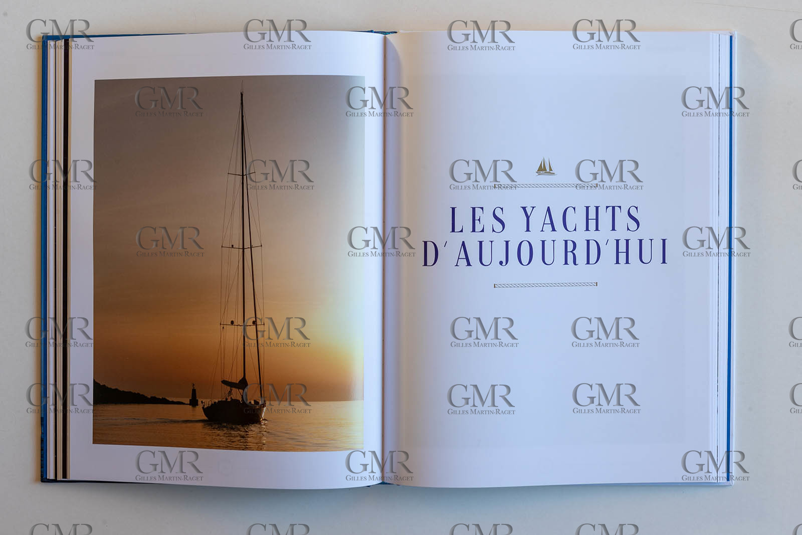 31 01. 2023, Marseille (FRA,13) Voiliers Mythiques, Casa éditions, Sous la direction de Fançois-Xavier de Crécy, photographies de Gilles Martin-Raget