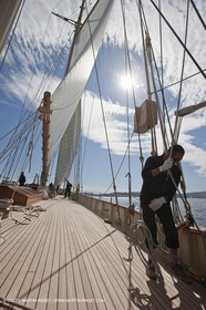 30 09 2010 - SainTropez (FRA,13) - Voiles de Saint Tropez 2010 - onboard Atlantic