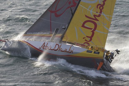 19 11 2014, Cape Town (ZAF), Volvo Ocean Race 2014-15, Team Alvimedica, Start Leg 2
