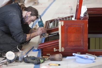 13 03 2010 - La Ciotat (FRA,13) - Mariska - finitions au Charpentiers Réunis