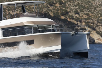 08 04 2015, Andraitx (Isla de Mallorca, Islas Baleares, ESP), Chantier Fountaine-Pajot, Motor Yacht 37