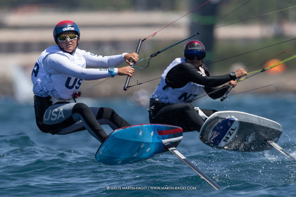 23 07 2024, Marseille (FRA), Paris 2024 Olympic Games, Sailing, Free trainings