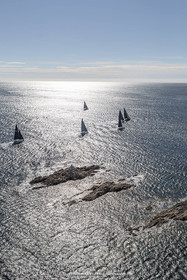 28 09 2022? Saint-Tropez,(FRA,83), Les Voiles de Saint-Tropez 2022 Régate N° 2 poup les modernes, navigation libre pour les grandes goélettes