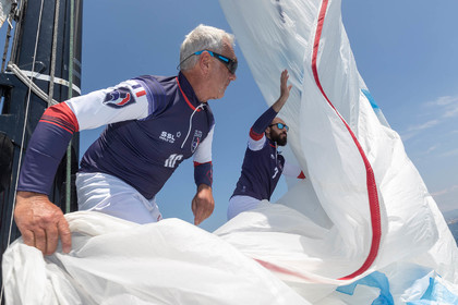 07 06 2021, Marseille (FRA,13), SSL Team France, Entraînement à bord de Tonerre de Glenn
