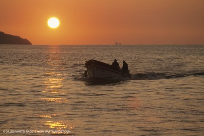Pêche, barques, pointus, pêcheurs