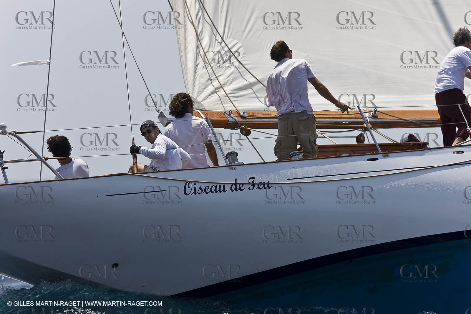 Sailing, Classic yachts, Voiles Vieux Port 2009, Marseille (FRA)