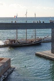 23 10 2025, Marseille (FRA), MED25 - Armada pour la Paix - Le Bel Espoir ammaré au Mucem