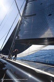 03 09 06 - Porto Cervo (Sardinia) - Maxi World Cup 2006 - A bord Wally 90 Tango