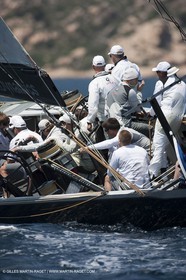19 05 2010 - La Maddalena (ITA, Sardinia) Louis Vuitton Trophy - BMW ORACLE Racing - Training