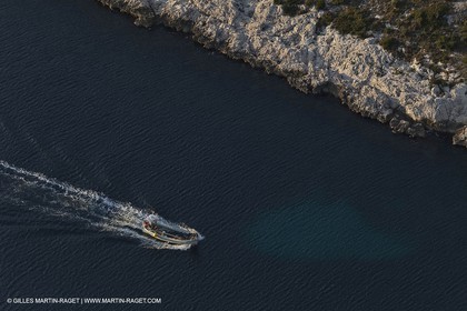 Décembre 2009 - Marseille (FRA) - Les Calanques - Morgiou vue depuis le Belvédère de Sugiton