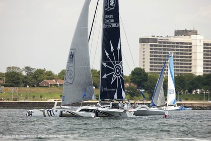 03 07 2012 - New York (USA, NY) -Krys Ocean Race prologuie - arrivée à New York