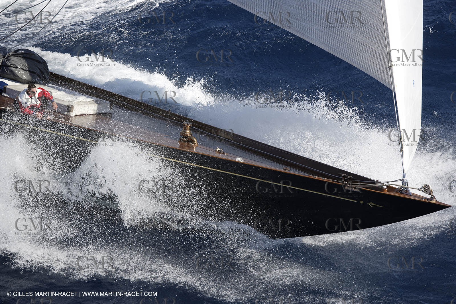 07 10 2006 - Saint Tropez (Fr) - Voiles de Saint Tropez 2006 - Classic Yachts - Shamrock V