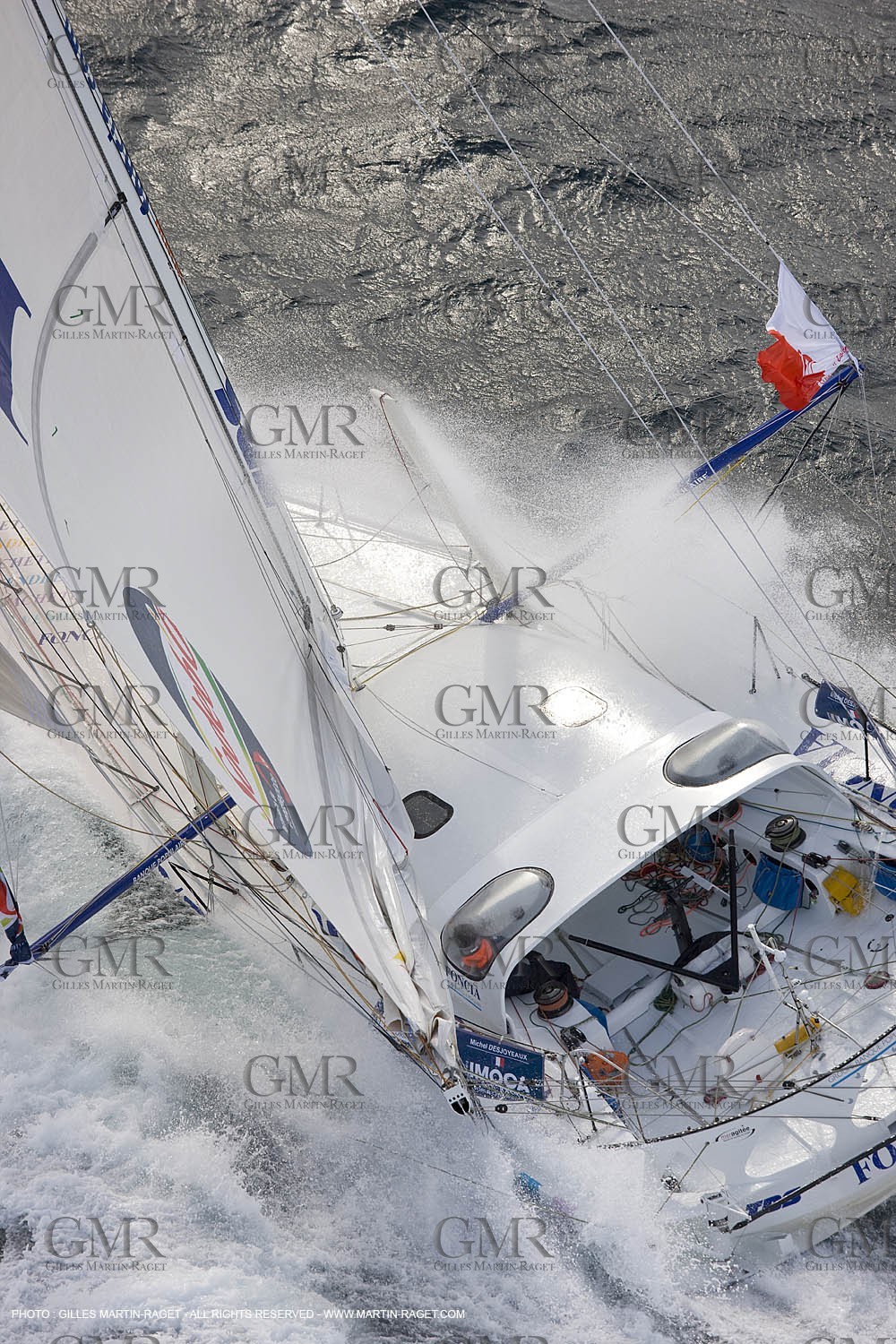 02 10 2008 - Lorient (FRA,56) - Vendée Globe 2008 - Foncia - Michel Desjoyeaux