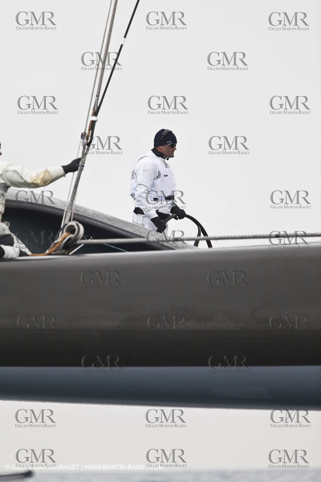 04 02 2010 - Valencia (ESP) - 33rd America's Cup - BMW ORACLE Racing -Training in Valencia