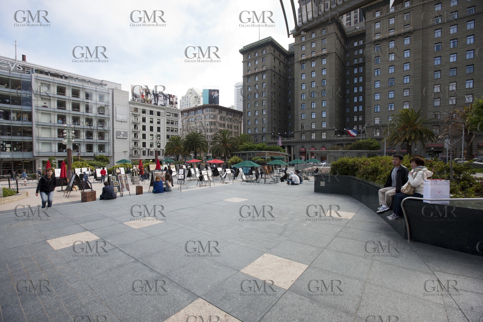 07 06 2011 - San Francisco (USA,CA) - 34th America's Cup - Union Square