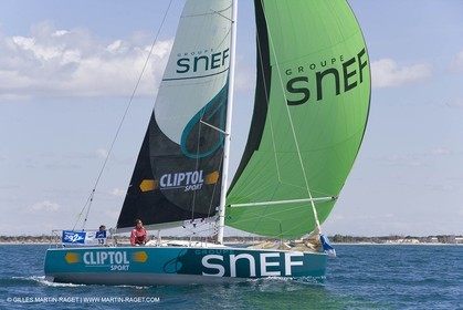 27 03 08- La Grande Motte- (FRA,34) Transat AG2R 2008- Jean-Paul Mouren- Laurent Pellecuer