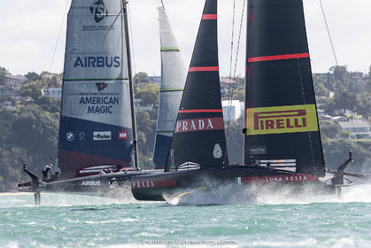 11 01 2021, Auckland (NZL), 36th America's Cup, Practice Racing