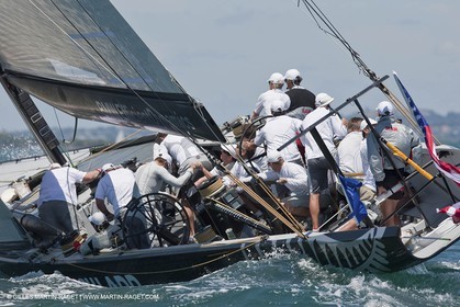 26 01 2009 - Auckland (NZL) - Louis Vuitton Pacific Series - BMW ORACLE Racing - Training