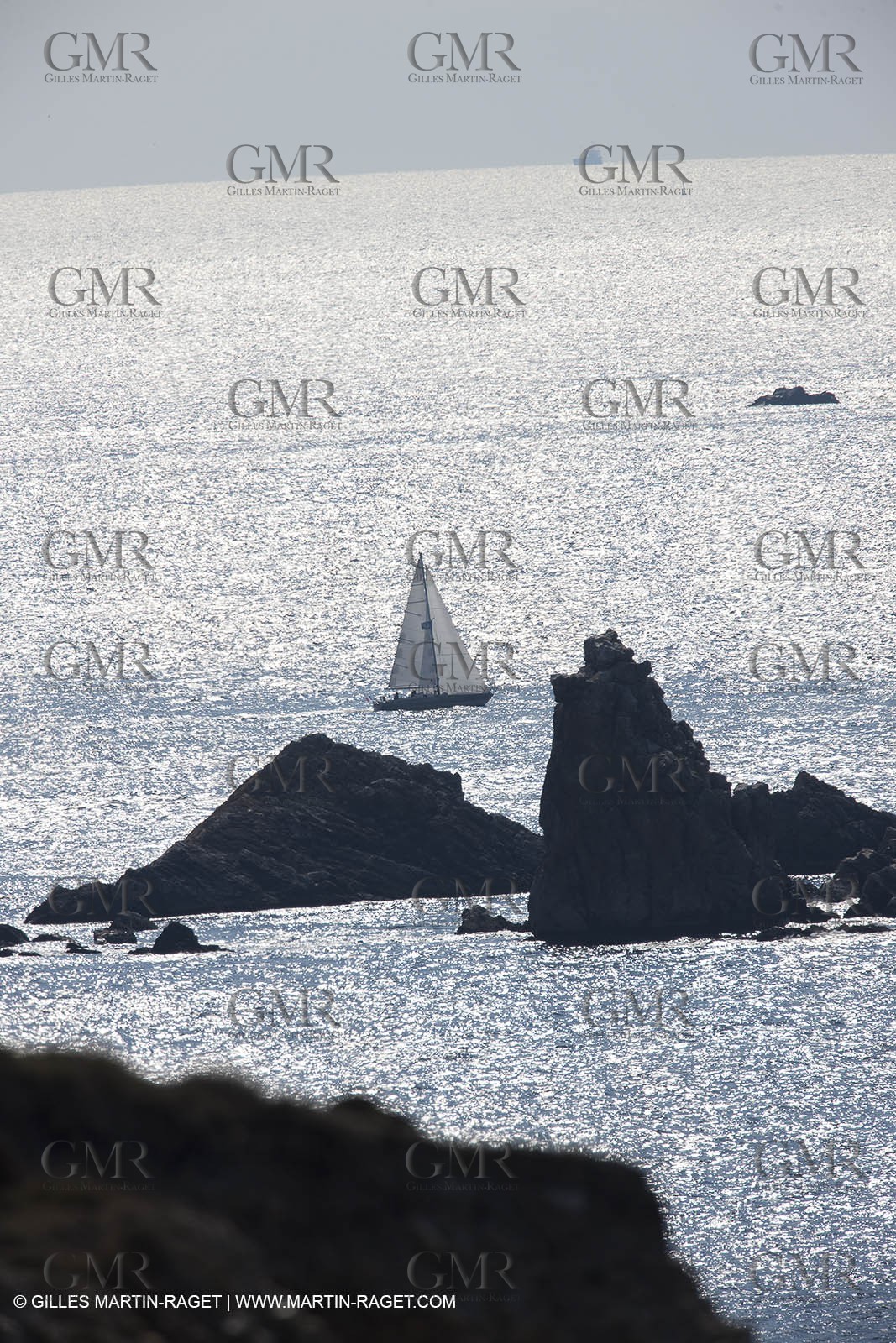 19 05 2010 - Brest (FRA,29) -  Pen Duick V in the Brest straight