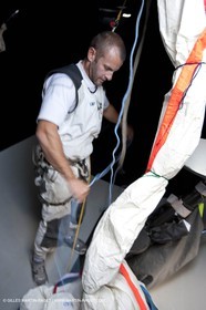 19 05 2010 - La Maddalena (ITA, Sardinia) Louis Vuitton Trophy - BMW ORACLE Racing - Training