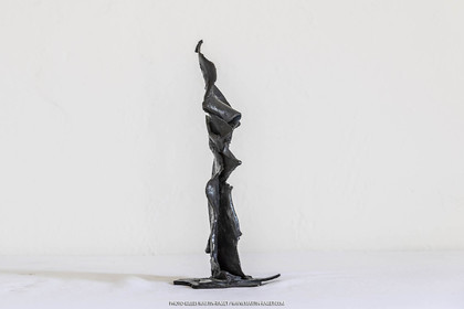 12 07 2020, St Rémy de Provence (FRA,13), Petit bronze n° 7 1955, bronze patiné foncé, Fondeur : L.Thinot.fondeur, Paris, épreuve exposition, 24 X 8 X 10,5 cm, collection particulière,