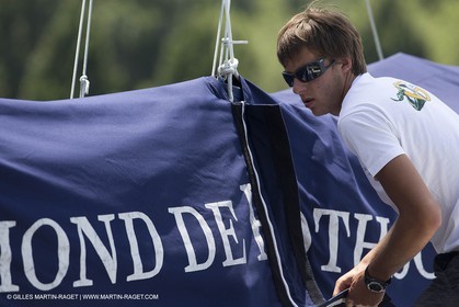 05 07 2012 - New York (USA) - Ocean Krys Race - Speed runs in fornt of NY city