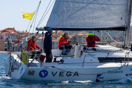 25 04 2026, Saint-Tropez (FRA, 83), Société Nautique de Saint-Tropez, Paprec 600 2026, arrivées, VEGA, Dominique Sarrazin