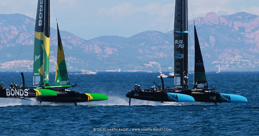 10 09 2025, Saint-Tropez,(FRA), Rockwool SailGP France Saint-Tropez, Race Day 1