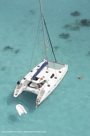 Cruising multihull mooring