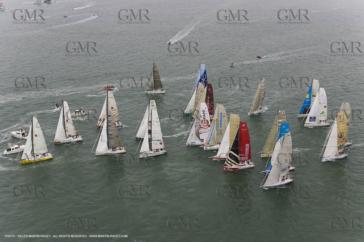 02 10 2007 - Le Havre (FRA,76) - Transat Jacques Vabre 2007 - Class 40 start