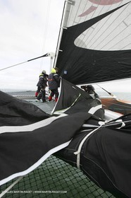 Orange II  - 2005 Jules Verne Trophy - Training in Bay of Biscay