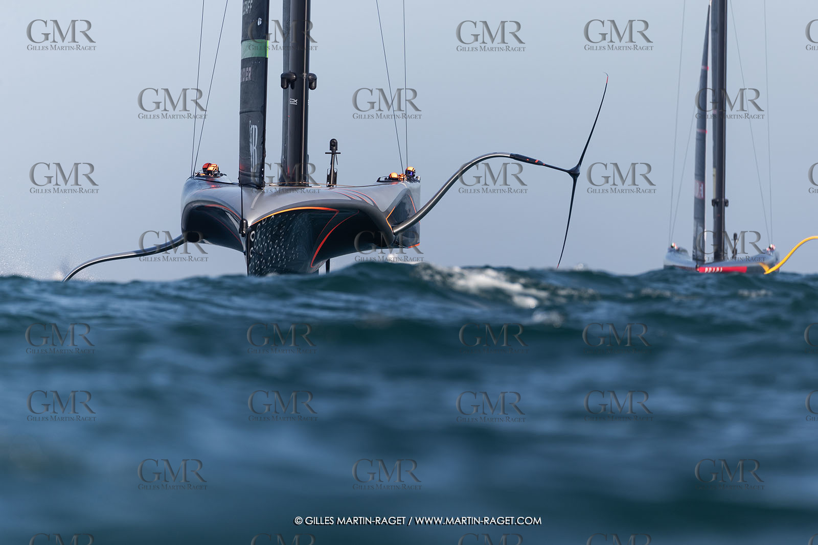 26 09 2024, Barcelona (ESP), 37th America's Cup, Louis Vuitton Cup Final, Race Day 1