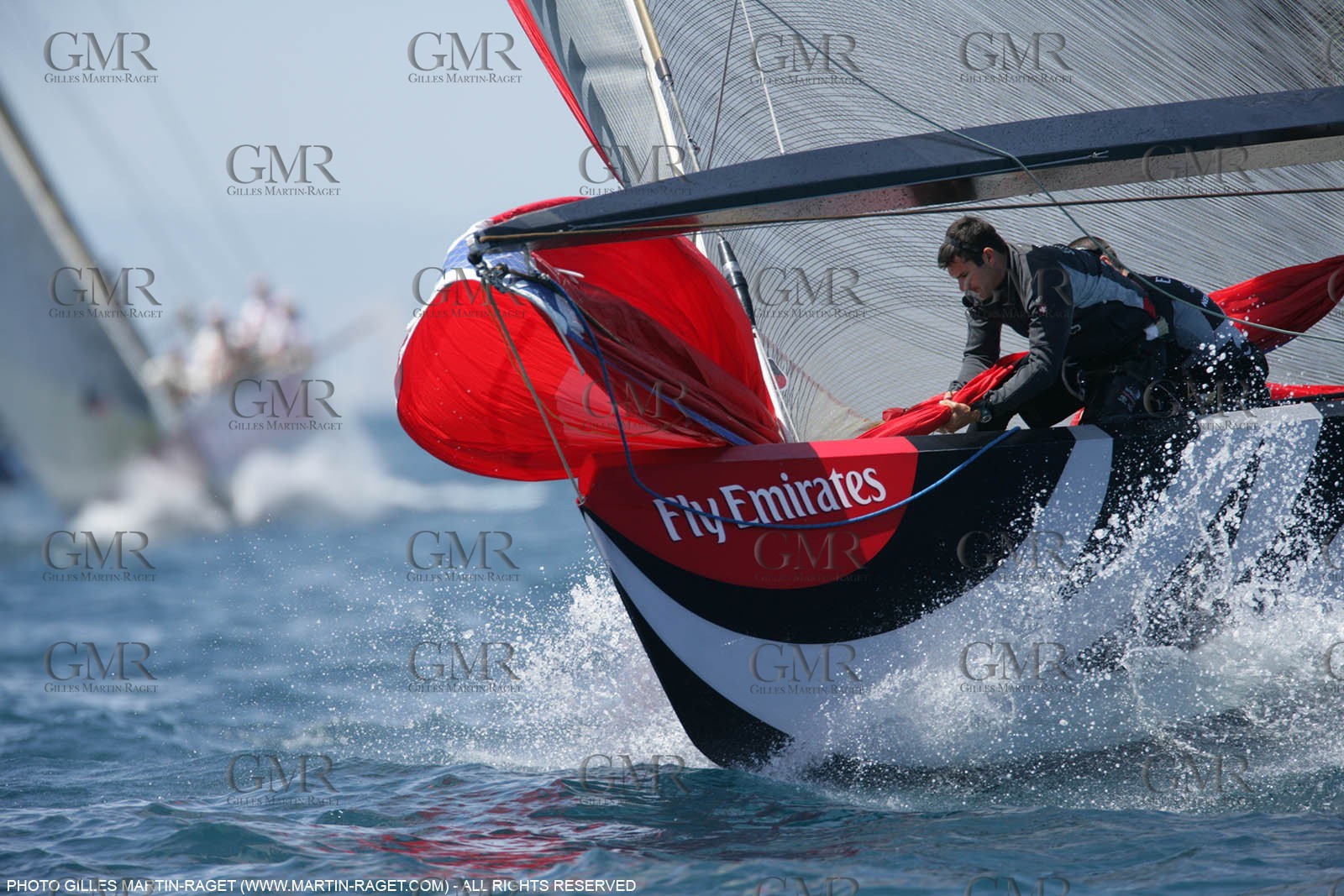 03 06 2007-Valencia (Spain)- 32nd America's Cup - Louis Vuitton Cup Final - Day3