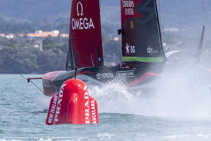 08 12 2020 - Auckland (NZL) - 36th America's Cup - Practice Sessions - Day 1
