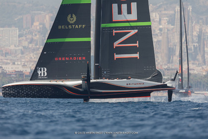 24 08 2024, Barcelona (ESP), Louis Vuitton 37th America's Cup, Louis Vuitton Prelilinary Regatta, Race Day 3