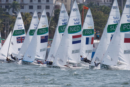 18 08 2016, Rio de Janeiro (BRA), 2016 Olympic Games, Sailing, Medal races