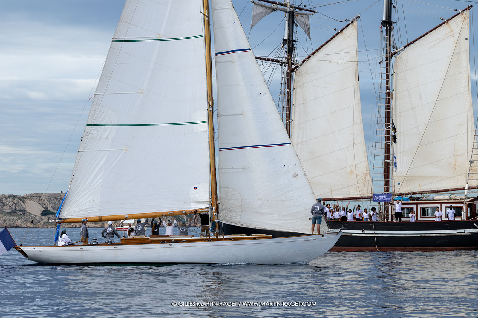 25 10 2025, Marseille (FRA), MED25 - Armada pour la Paix - Arrivée du Bel Espoir à Marseille