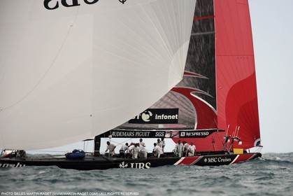 27 06 2007-Valencia (Spain)- 32nd America's Cup - Final Match - Day 4 - Alinghi vs Emirates Team New Zealand -