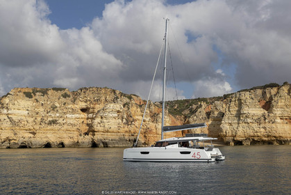08 07 2019, Lagos (Portugal), Chantier Fountaine-Pajot, Fountaine-Pajot 45