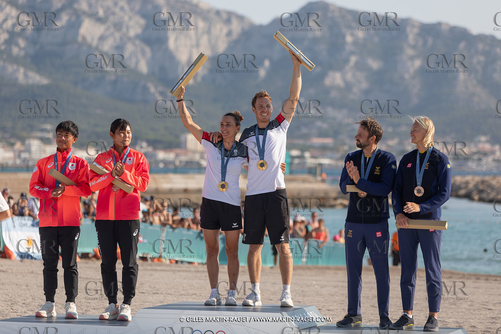 08 08 2024, Marseille (FRA), Paris 2024 Olympic Games, Sailing, Race Day 12