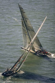 Courses à la voile, Coupe de l'America 2003, America's Cup 2003, Auckland (NZL), Alinghi