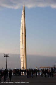 11 02 2010 - Valencia (ESP) - 33rd America's Cup - BMW ORACLE Racing - Day off 2