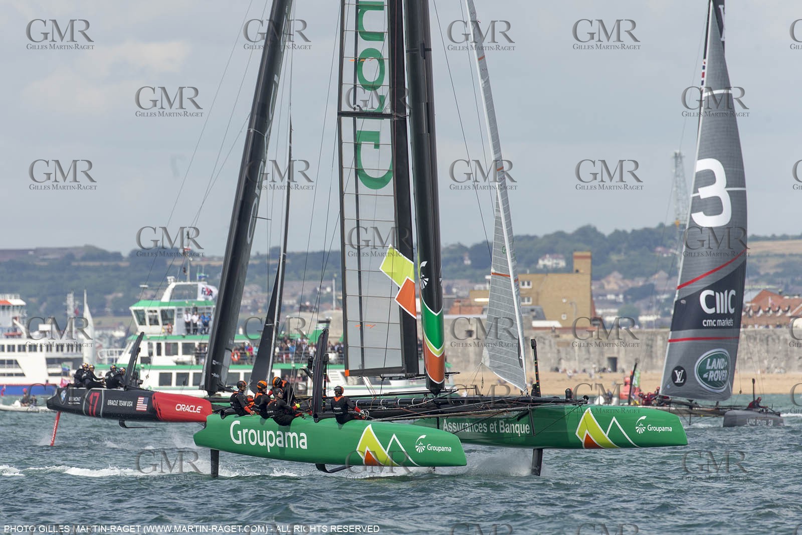 25 07 2015, Portsmouth (GBR), 35th America's Cup, Louis Vuitton America's Cup World Series Portsmouth 2015, Race Day 1